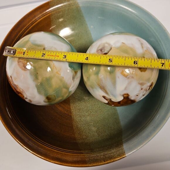 Ceramic Bowl and Balls Set - Picture 3 of 6